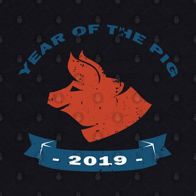 2019 Year Of The Pig by MasliankaStepan